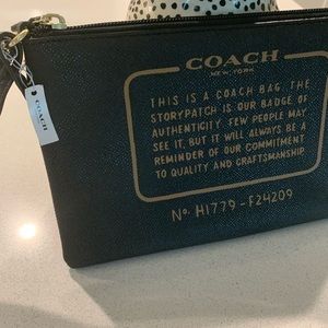 Coach wristlet. Brand new never used.